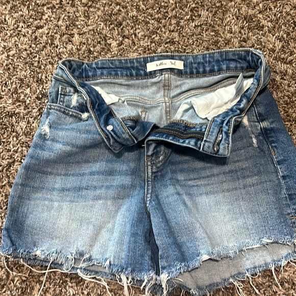 Medium wash Jean shorts, size is 25 and brand is willow+root - Picture 3 of 3